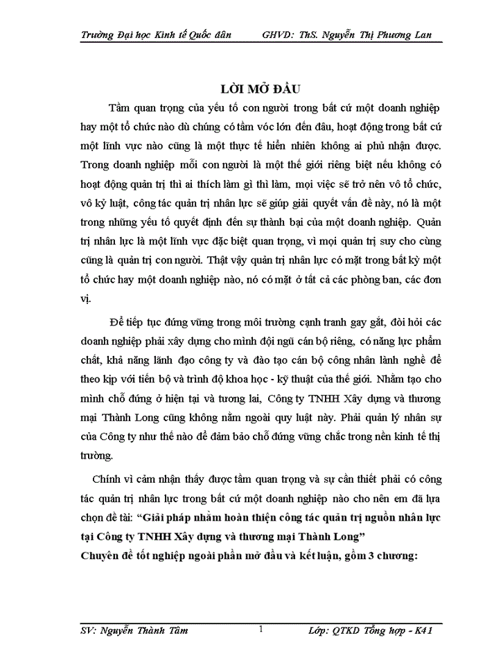 image for page Giải pháp nhằm hoàn thiện công tác quản trị nguồn nhân lực tại Công ty Trách nhiệm hữu hạn Xây dựng và thương mại Thành Long
