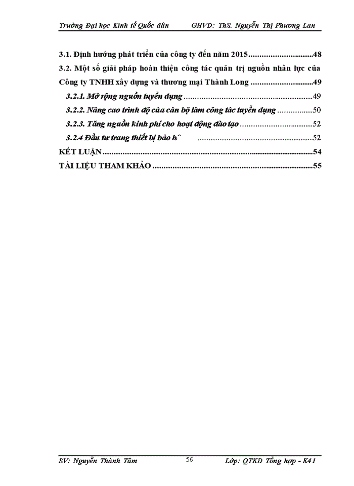 image for page Giải pháp nhằm hoàn thiện công tác quản trị nguồn nhân lực tại Công ty Trách nhiệm hữu hạn Xây dựng và thương mại Thành Long