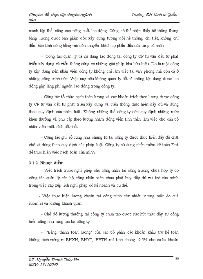 image for page Kế toán tiền lương và các khoản trích theo lương ở công ty Cổ phần tư vấn đầu tư phát triển xây dựng và viễn thông