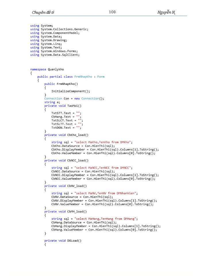 image for page Phân tích và thiết kế phần mềm quản lý kho cho Công ty Cổ phần xuất nhập khẩu Châu Á Thái Bình Dương