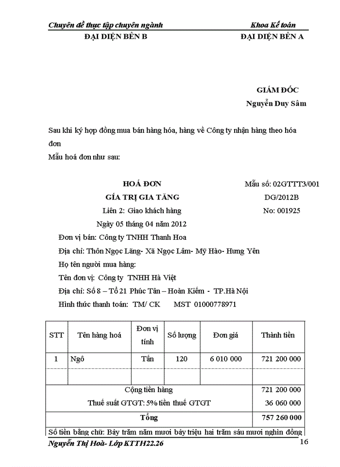image for page Hoàn thiện kế toán nguyên vật liệu tại Công ty Trách nhiệm hữu hạn Hà Việt
