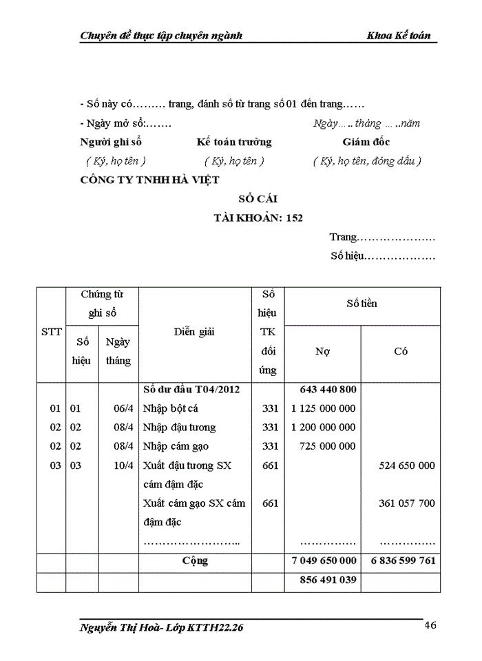 image for page Hoàn thiện kế toán nguyên vật liệu tại Công ty Trách nhiệm hữu hạn Hà Việt
