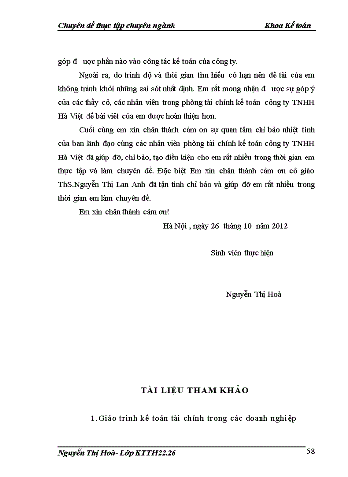 image for page Hoàn thiện kế toán nguyên vật liệu tại Công ty Trách nhiệm hữu hạn Hà Việt