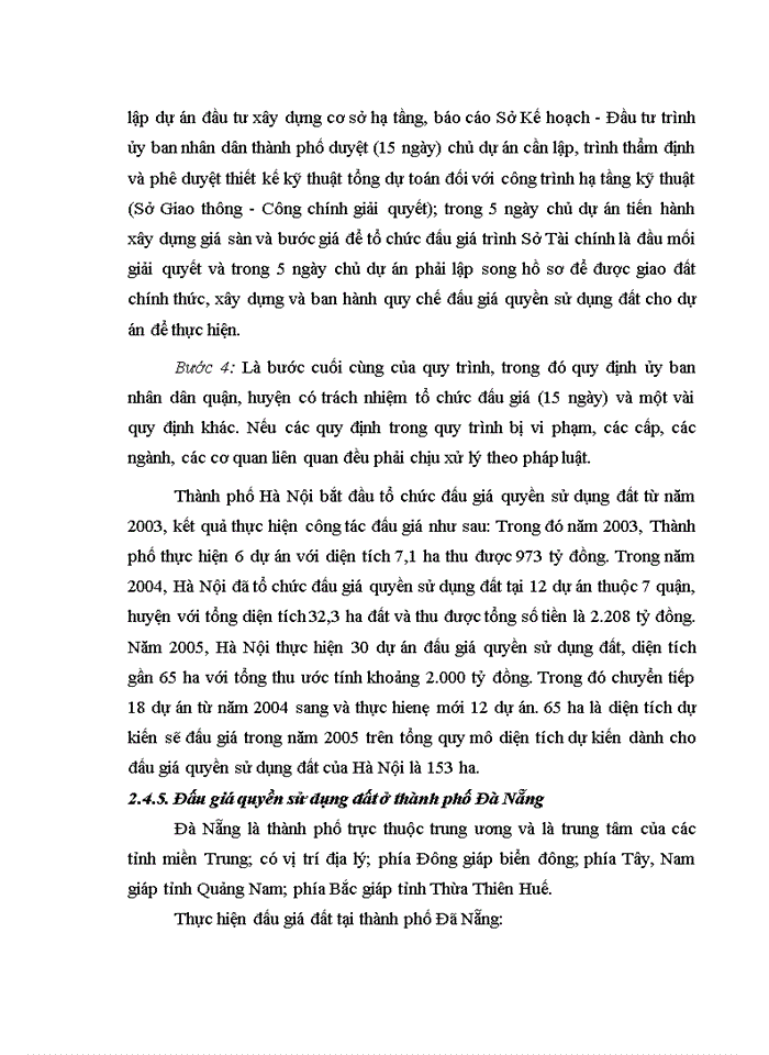 image for page Đánh giá hiệu quả của công tác đấu giá quyền sử dụng đất trên địa bàn thị xã Cửa Lò - tỉnh Nghệ An