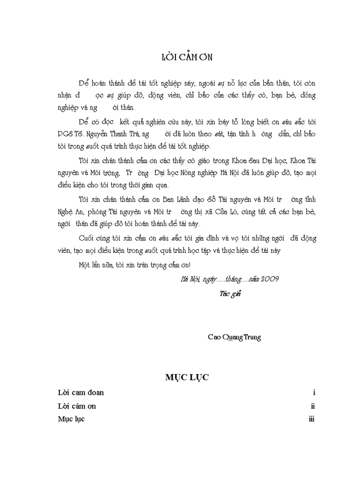 image for page Đánh giá hiệu quả của công tác đấu giá quyền sử dụng đất trên địa bàn thị xã Cửa Lò - tỉnh Nghệ An