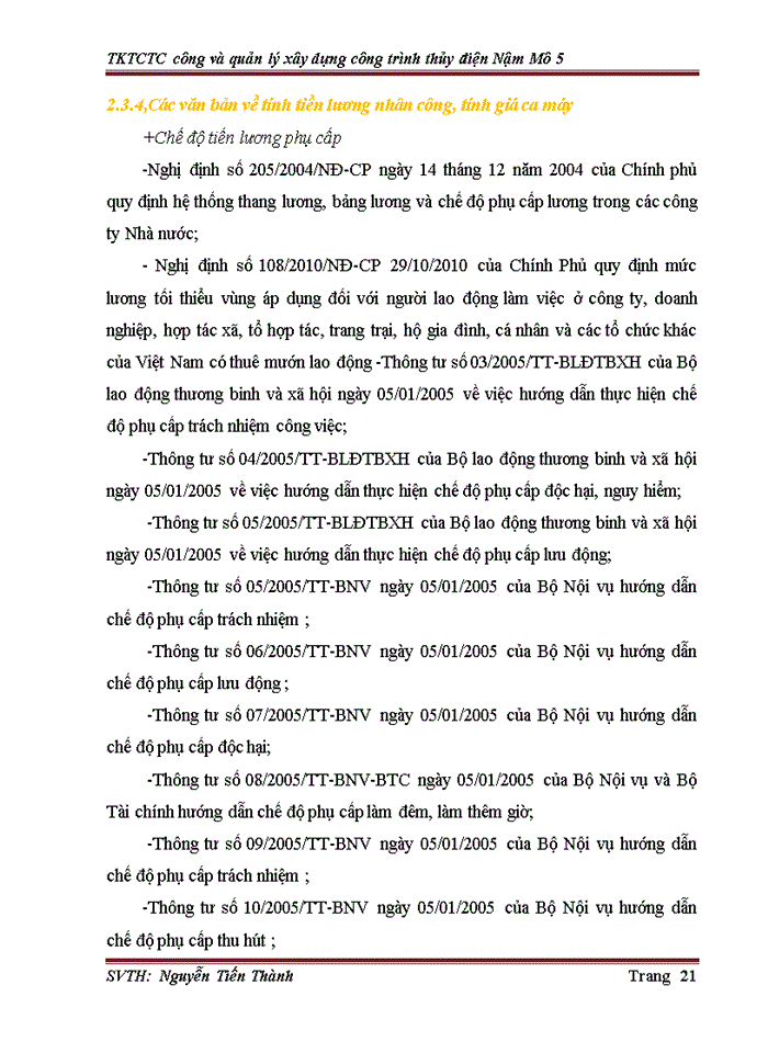 image for page TKTCTC công và quản lý xây dựng công trình thủy điện Nậm Mô 5