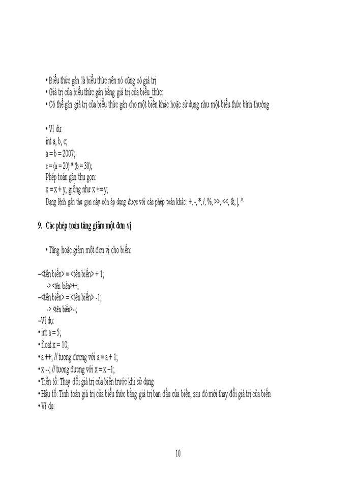 image for page Ngôn ngữ lập trình C