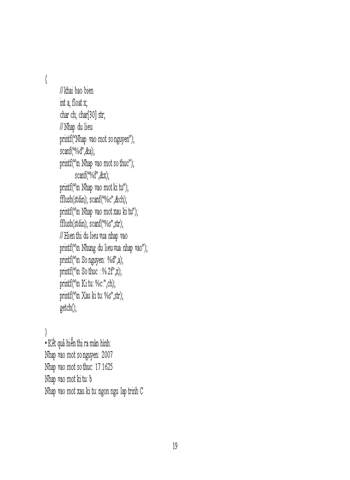 image for page Ngôn ngữ lập trình C