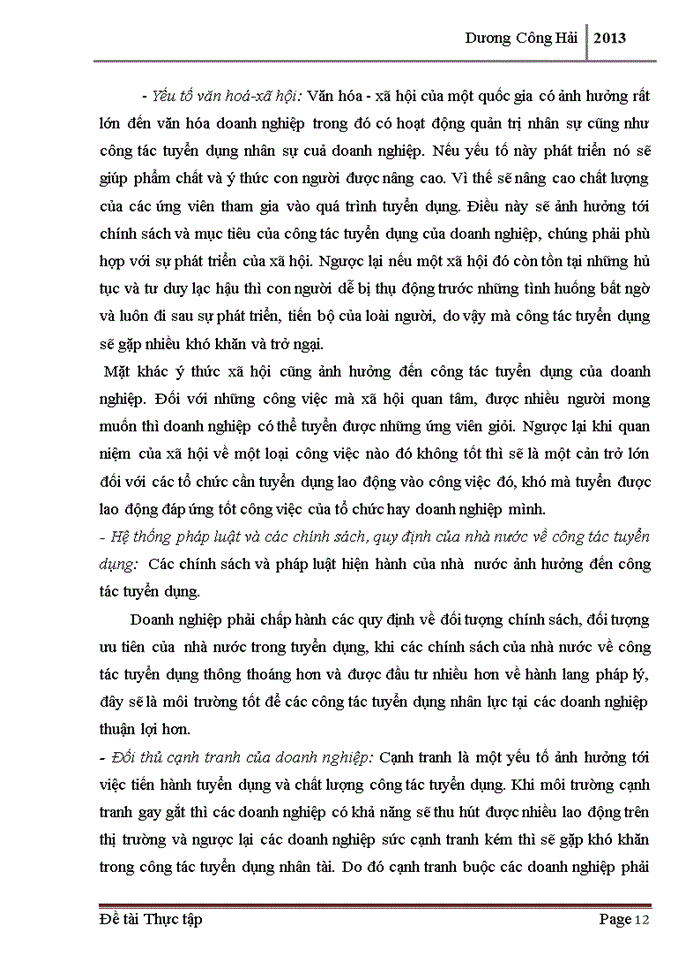 image for page Hoàn thiện công tác tuyển dụng nhân lực tại công ty Trách nhiệm hữu hạn Một thành viên Xây dựng và Địa ốc Hòa Bình Hà Nội