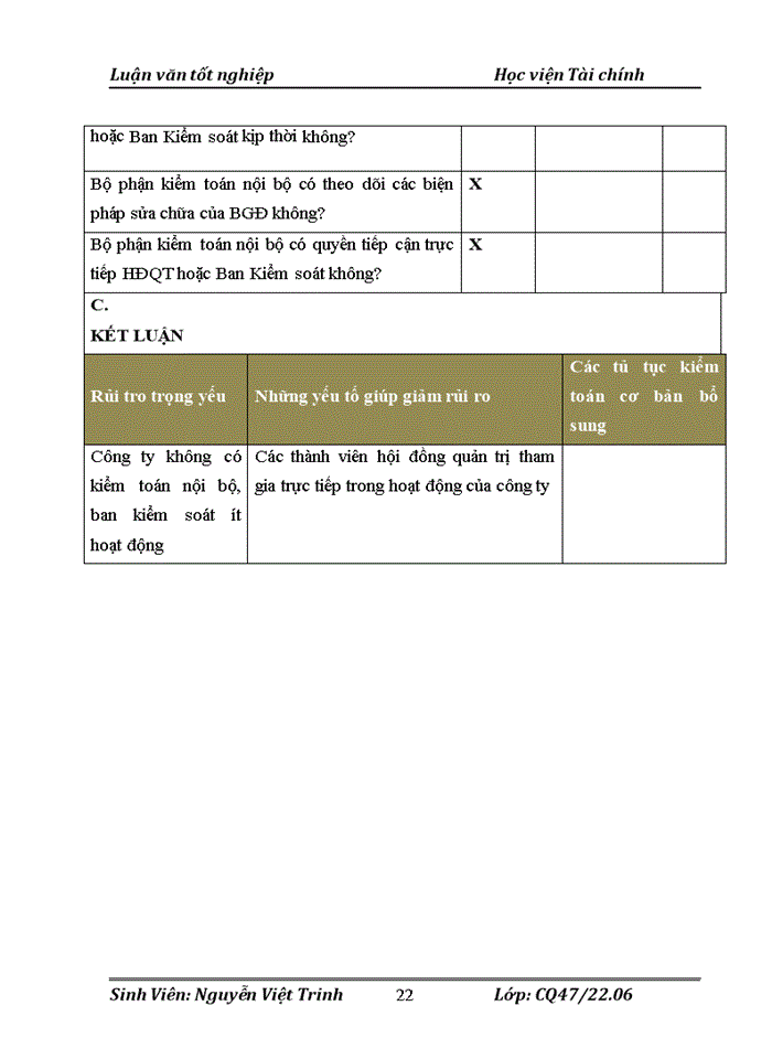 image for page Hoàn thiệnquy trình kiểm toán chi phí hoạt động trong Kiểm toán Báo cáo tài chính do Công ty Trách nhiệm hữu hạn kiểm toán tư vấn Thủ Đô thực hiện