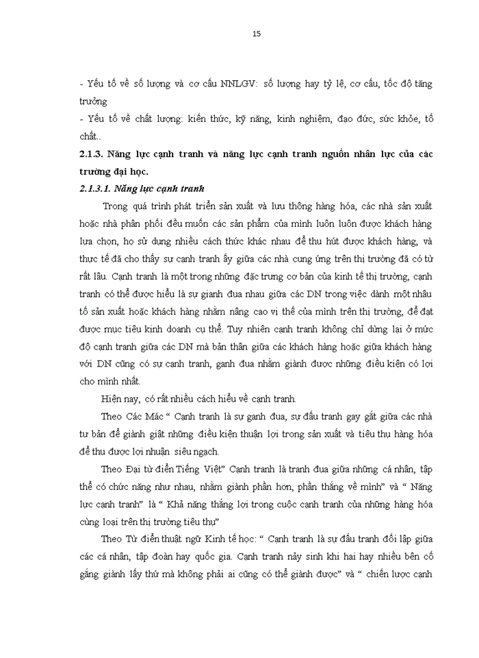 image for page Nâng cao năng lực cạnh tranh nguồn nhân lực giảng viên ngành quản trị nhân lực của trường đại học công lập trên địa bàn HN