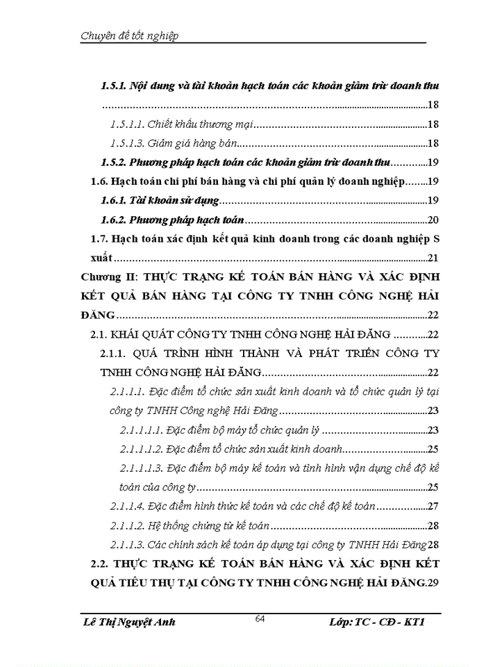 image for page Hoàn thiện công tác kế toán bán hàng và xác định kết quả bán hàng tại công ty Trách nhiệm hữu hạn Công nghệ Hải Đăng