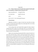 Ths Nâng cao năng lực cạnh tranh nguồn nhân lực giảng viên chuyên ngành QTNL của trường đại học công lập trên địa bàn thành phố Hà Nội