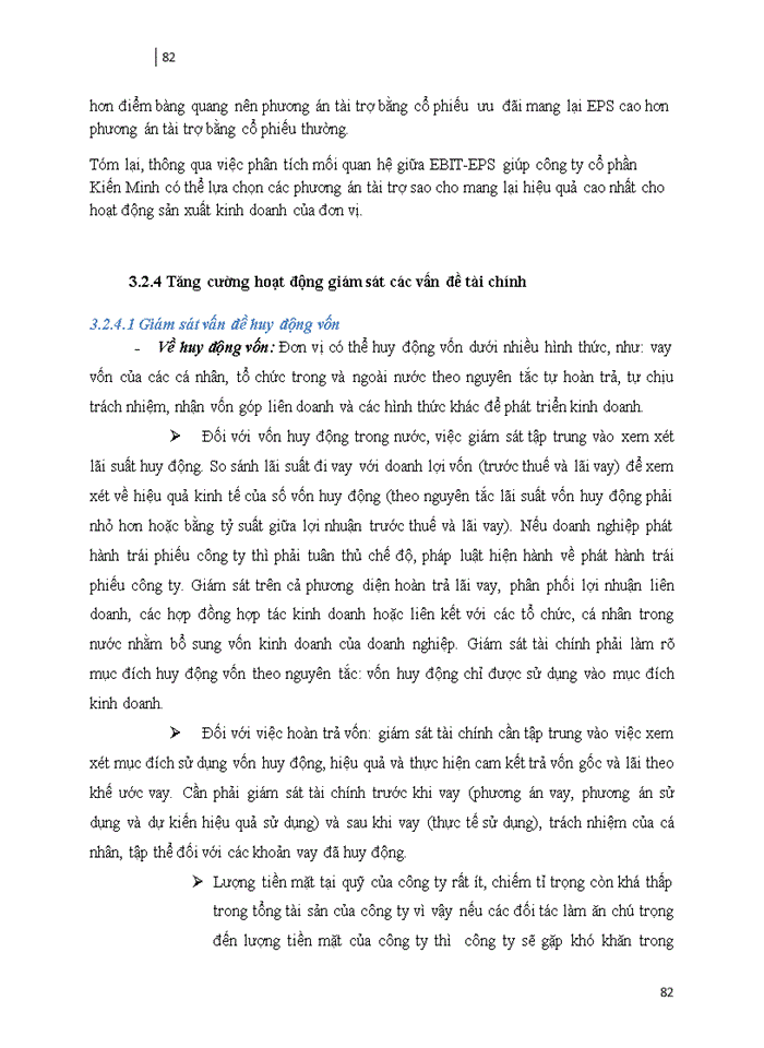 image for page Các giải pháp nhằm nâng cao hiệu quả quản trị tài chính tại công ty cổ phần Kiến Minh