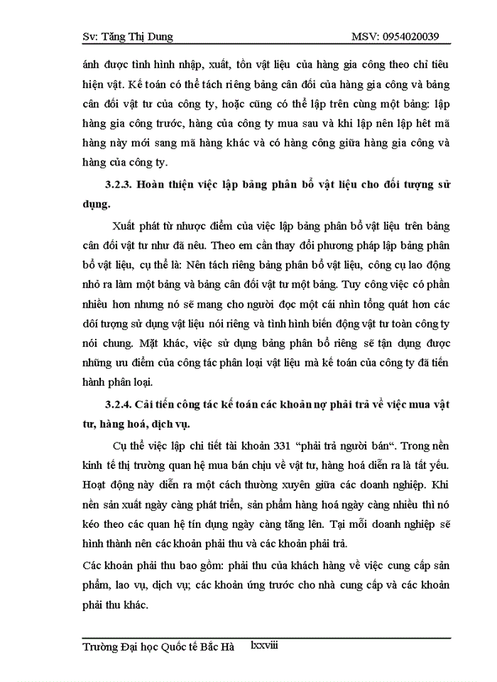 image for page Hoàn thiện kế toán Nguyên vật liệu tại Công ty cổ phần may I Hải Dương