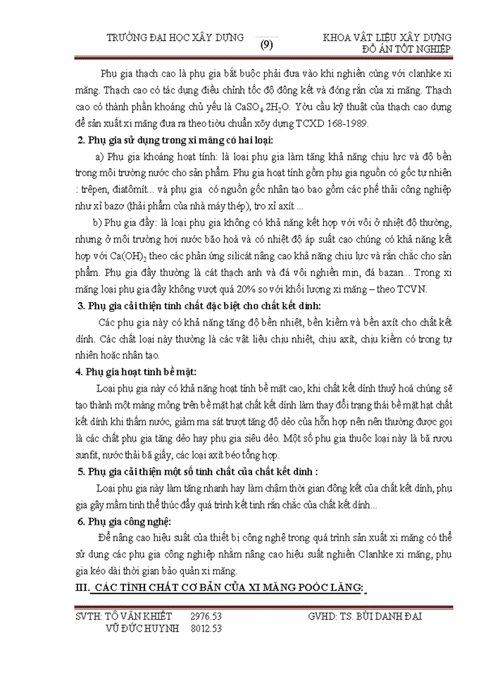 image for page Đồ án Thiết kế nhà máy sản xuất xi măng pooc lăng công suất 1 5 triệu tấn xi măng năm theo công nghệ lò quay phương pháp khô Sản phẩm của nhà máy bao gồm xi măng PCB30 chiếm 70 và xi măng PC40 chiếm 30