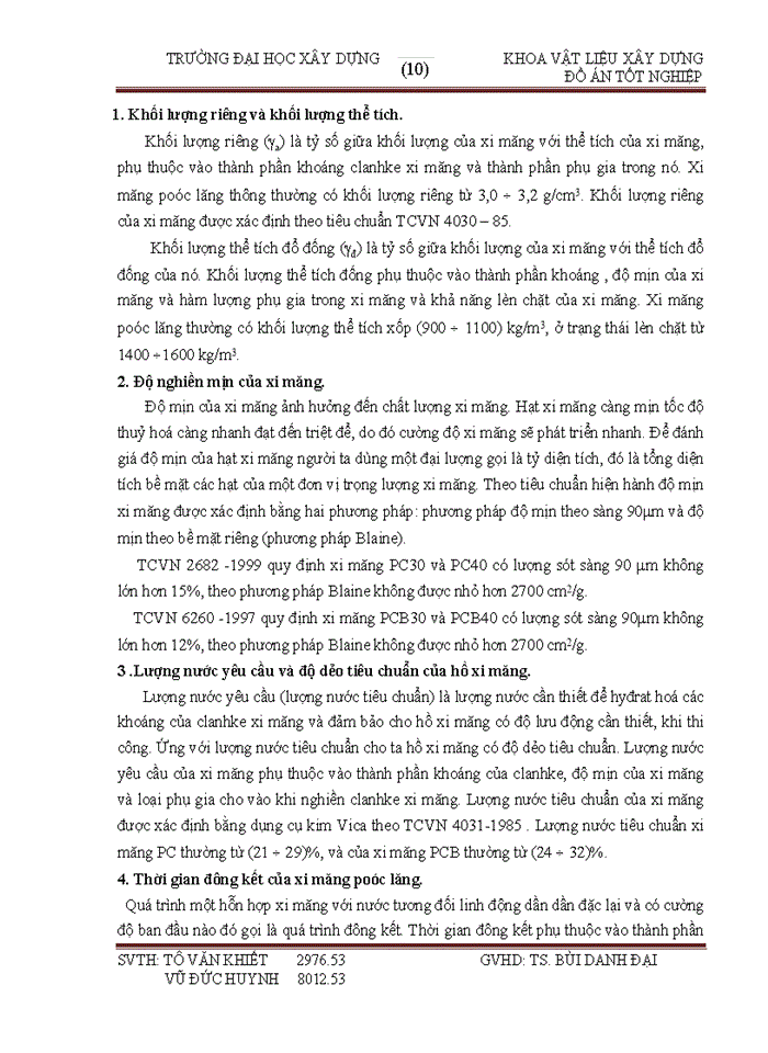 image for page Đồ án Thiết kế nhà máy sản xuất xi măng pooc lăng công suất 1 5 triệu tấn xi măng năm theo công nghệ lò quay phương pháp khô Sản phẩm của nhà máy bao gồm xi măng PCB30 chiếm 70 và xi măng PC40 chiếm 30