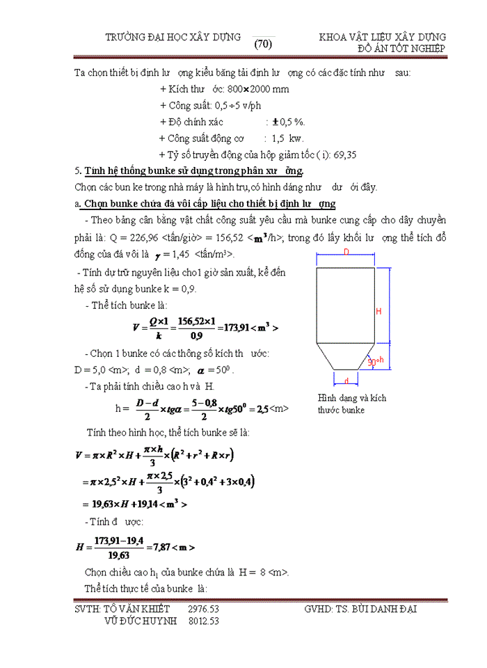 image for page Đồ án Thiết kế nhà máy sản xuất xi măng pooc lăng công suất 1 5 triệu tấn xi măng năm theo công nghệ lò quay phương pháp khô Sản phẩm của nhà máy bao gồm xi măng PCB30 chiếm 70 và xi măng PC40 chiếm 30