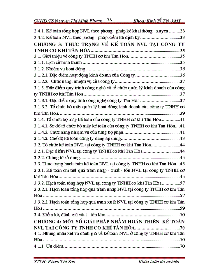 image for page Hoàn thiện kế toán nguyên vật liệu tại công ty trách nhiệm hữu hạn cơ khí Tân Hòa