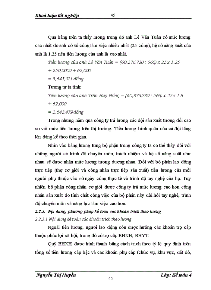 image for page Hoàn thiện hạch toán tiền lương và các khoản trích theo lương tại Công ty Cổ phần Lộc Phát