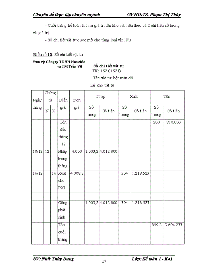 image for page Hoàn thiện công tác kế toán nguyên vật liệu tại Công ty Trách nhiệm hữu hạn Hóa Chất và Thương Mại Trần Vũ