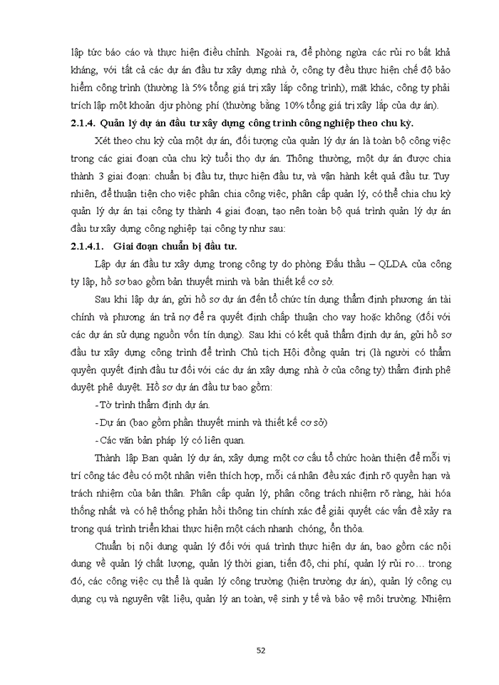 image for page Hoàn thiện công tác quản lý dự án đầu tư xây dựng các công trình công nghiệp tại Công ty Cổ phần Xây dựng Bạch Đằng 201