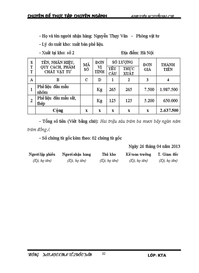 image for page Hoàn thiện công tác kế toán Nguyên vật liệu tại Công ty Trách nhiệm hữu hạn Mai Hải Long