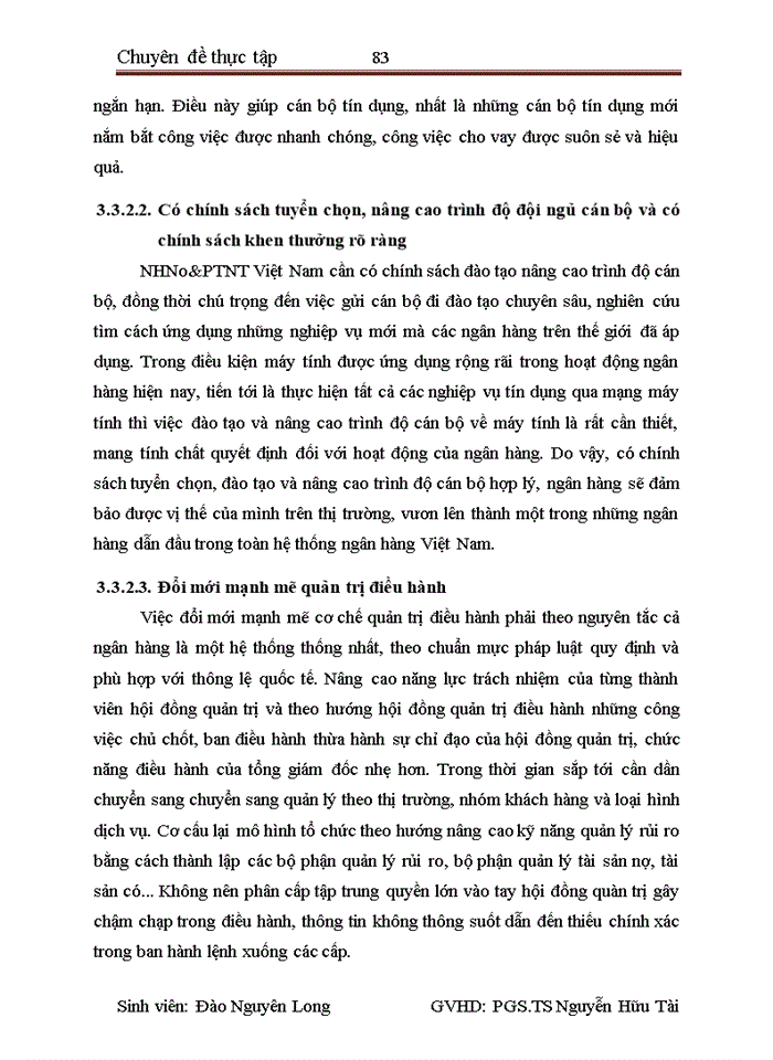 image for page Giải pháp nâng cao chất lượng tín dụng ngắn hạn tại ngân hàng Nông nghiệp và phát triển nông thôn Việt Nam Chi nhánh Hoàng Mai