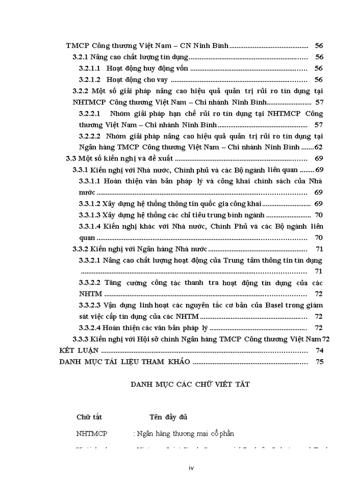 image for page Giải pháp nâng cao hiệu quả quản trị rủi ro tín dụng tại Ngân hàng TMCP Công thương Việt Nam Chi nhánh Ninh Bình