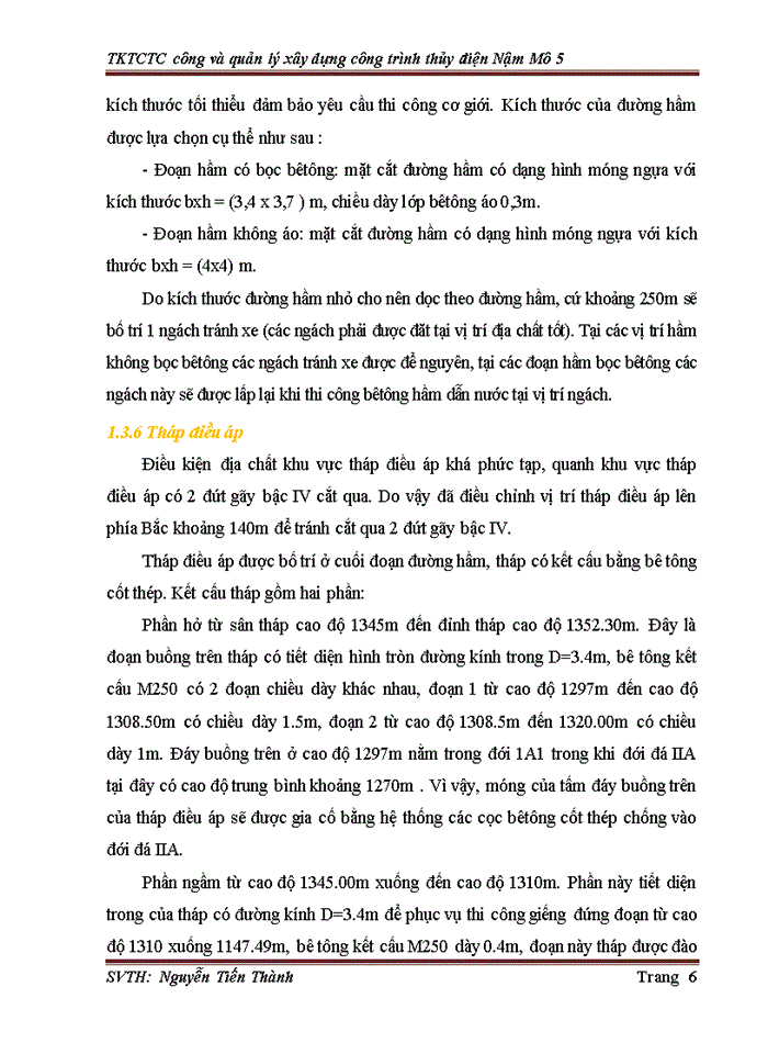 image for page Công và quản lý xây dựng công trình thủy điện Nậm Mô 5