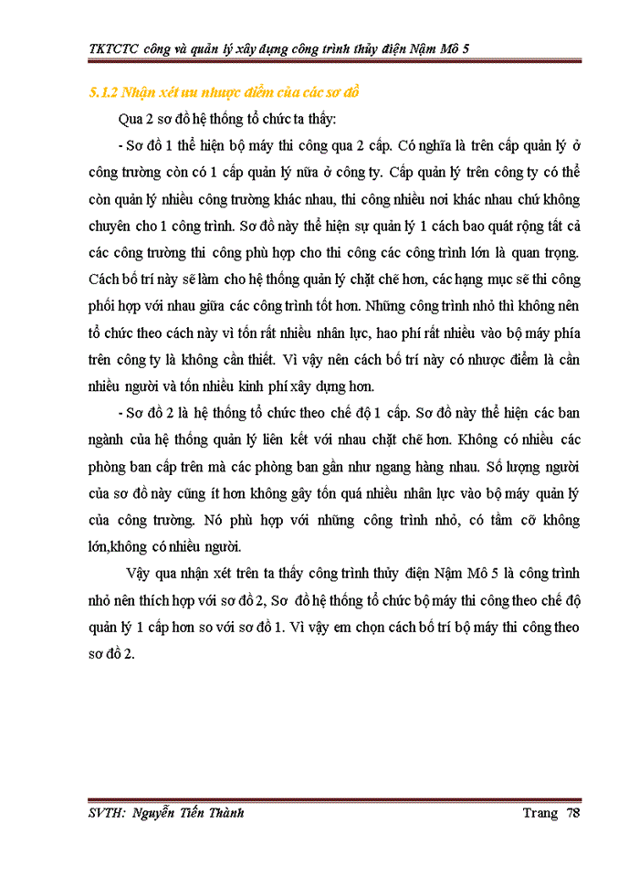 image for page Công và quản lý xây dựng công trình thủy điện Nậm Mô 5