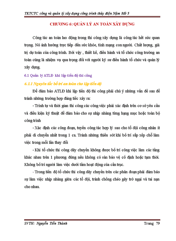 image for page Công và quản lý xây dựng công trình thủy điện Nậm Mô 5