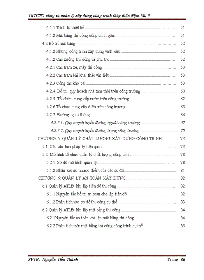 image for page Công và quản lý xây dựng công trình thủy điện Nậm Mô 5