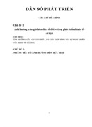 DÂN SỐ PHÁT TRIỂN
