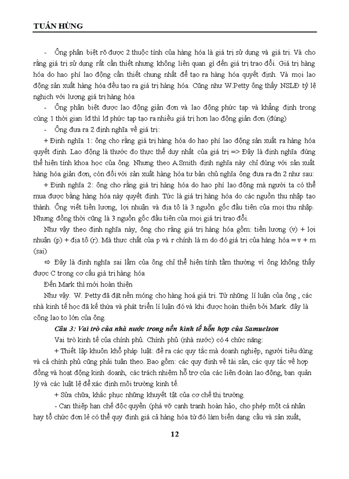 image for page Tổng hợp đề thi Lịch sử học thuyết kinh tế