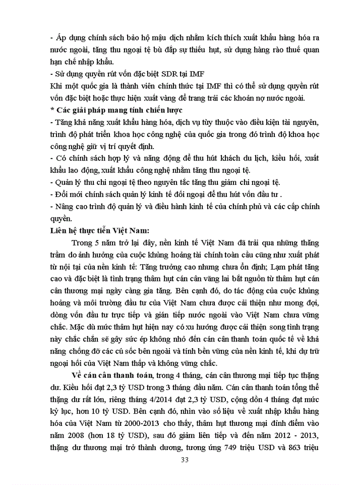 image for page ĐỀ CƯƠNG ÔN TẬP KINH TẾ QUỐC TẾ II