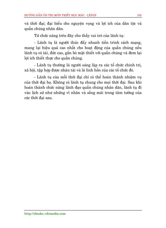 image for page Hướng dân ôn thi triết học mác - lênin