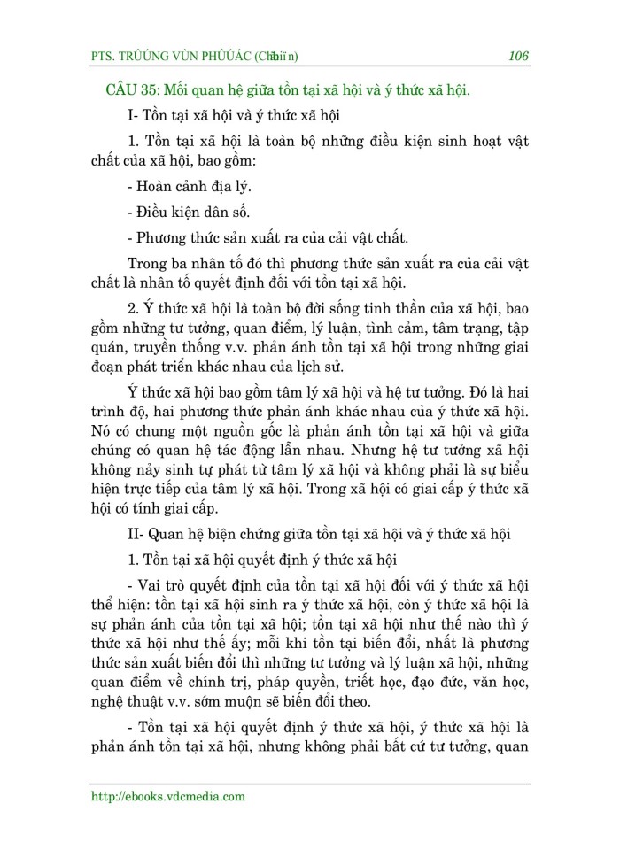 image for page Hướng dân ôn thi triết học mác - lênin