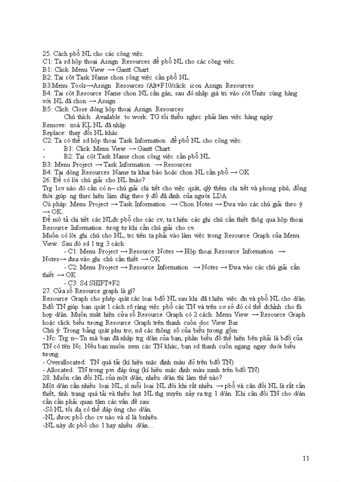 image for page Quản lý dự án trong Excel