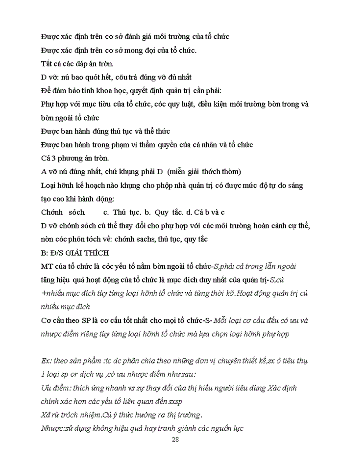 image for page TỔNG HỢP TRẮC NGHIỆM QUẢN LÝ HỌC