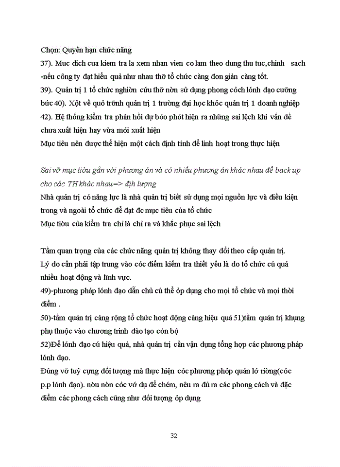 image for page TỔNG HỢP TRẮC NGHIỆM QUẢN LÝ HỌC