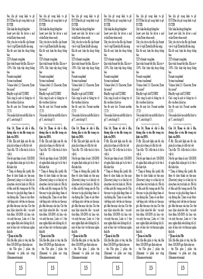 image for page Lý thuyết TIN HỌC ĐẠI CƯƠNG