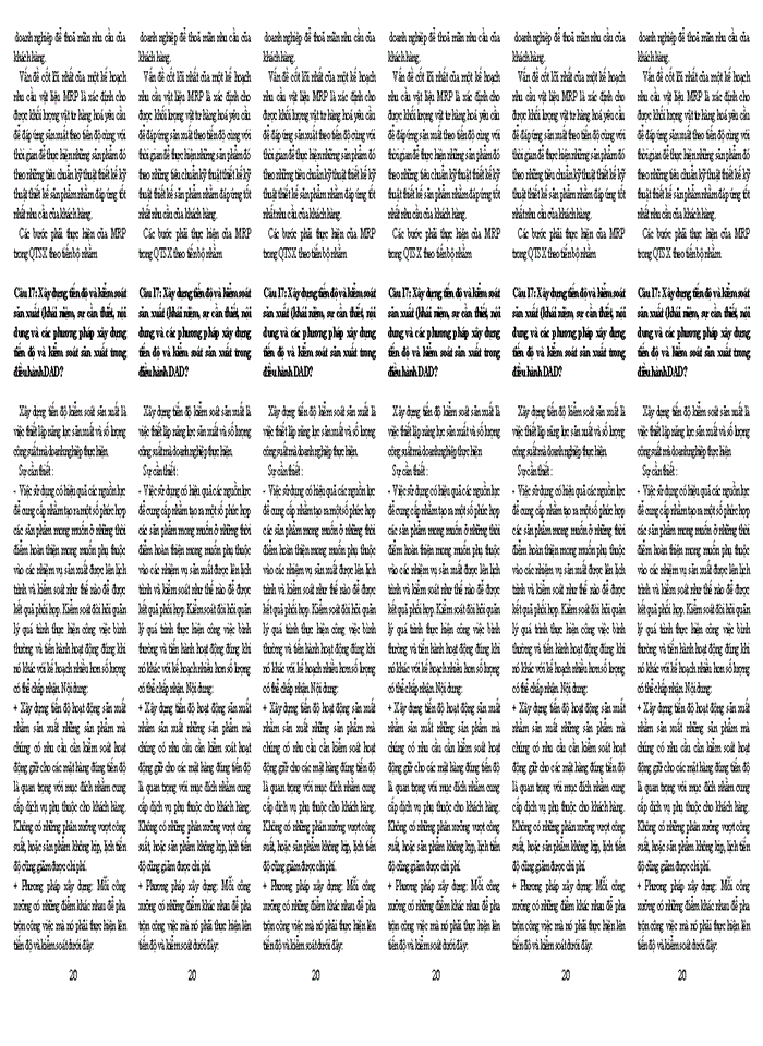 image for page CÂU HỎI ÔN THI QUẢN TRỊ SẢN XUẤT TN