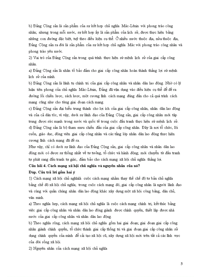 image for page 20 CÂU HỎI-TRẢ LỜI PHẦN CHỦ NGHĨA XÃ HỘI KHOA HỌC
