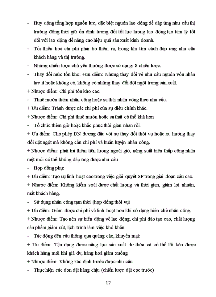 image for page Câu hỏi ôn thi quản trị sản xuất Tác nghiệp