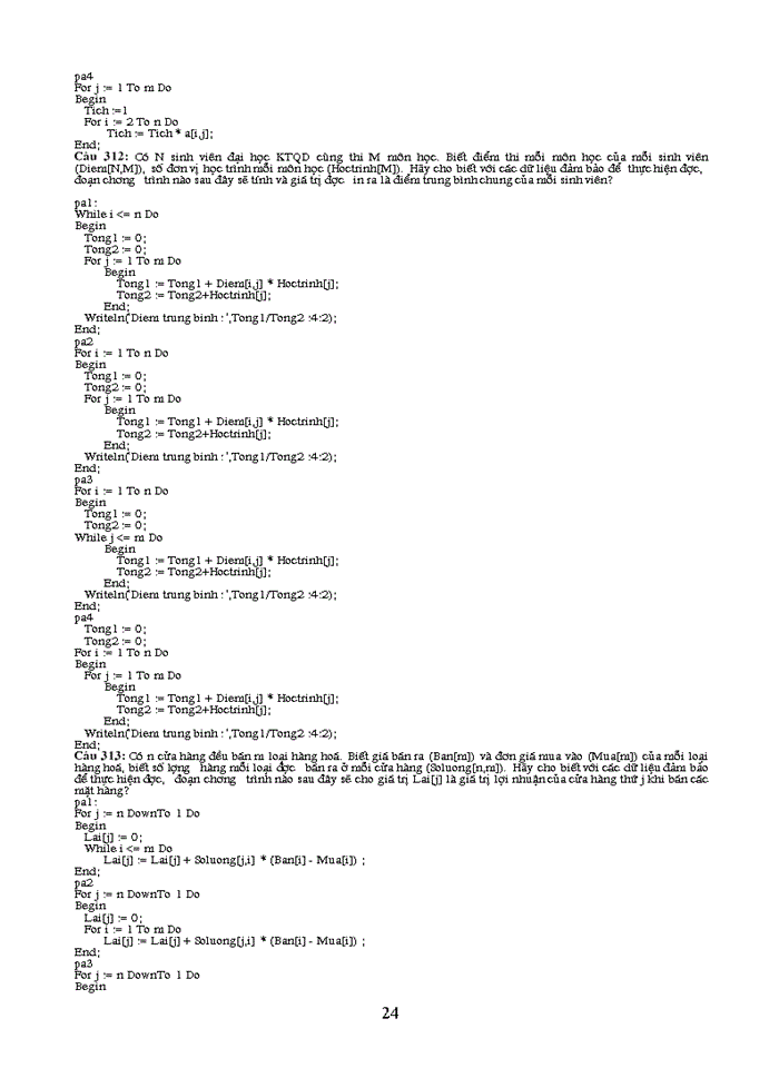image for page Câu hỏi ôn tập Tin học đại cương