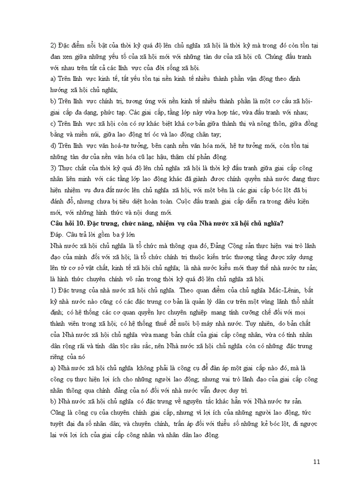 image for page NGUYÊN LÝ MÁC- LÊNIN PHẦN 3 20 CÂU HỎI-TRẢ LỜI PHẦN CHỦ NGHĨA XÃ HỘI KHOA HỌC
