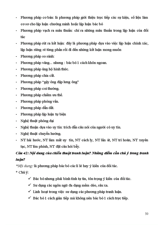 image for page CÂU HỏI ÔN TậP GIAO DịCH ĐàM PHáN