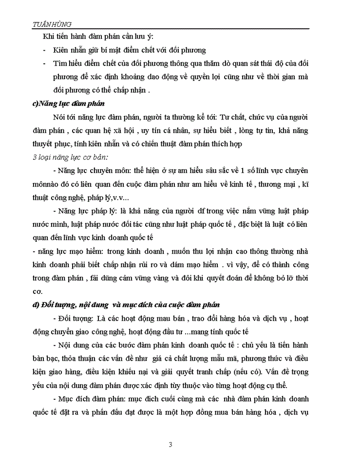 image for page CÂU HỎI LÝ THUYẾN MÔN ĐÀM PHÁN KINH DOANH