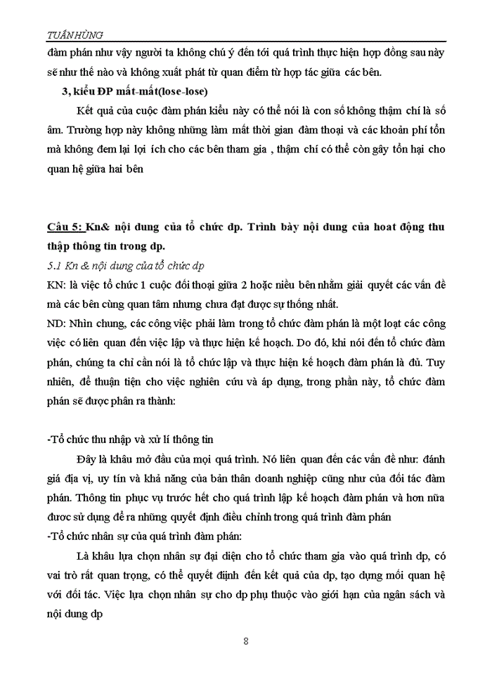 image for page CÂU HỎI LÝ THUYẾN MÔN ĐÀM PHÁN KINH DOANH